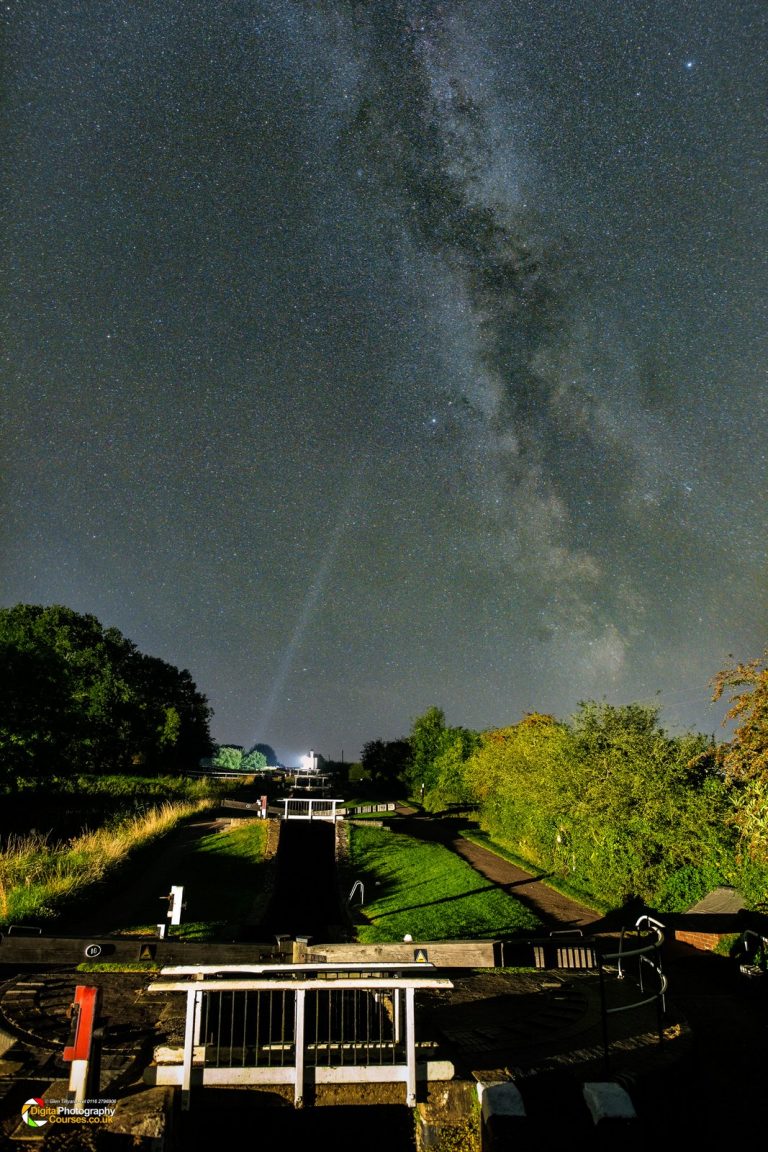 M-Foxton Locks Milky Way--Edit